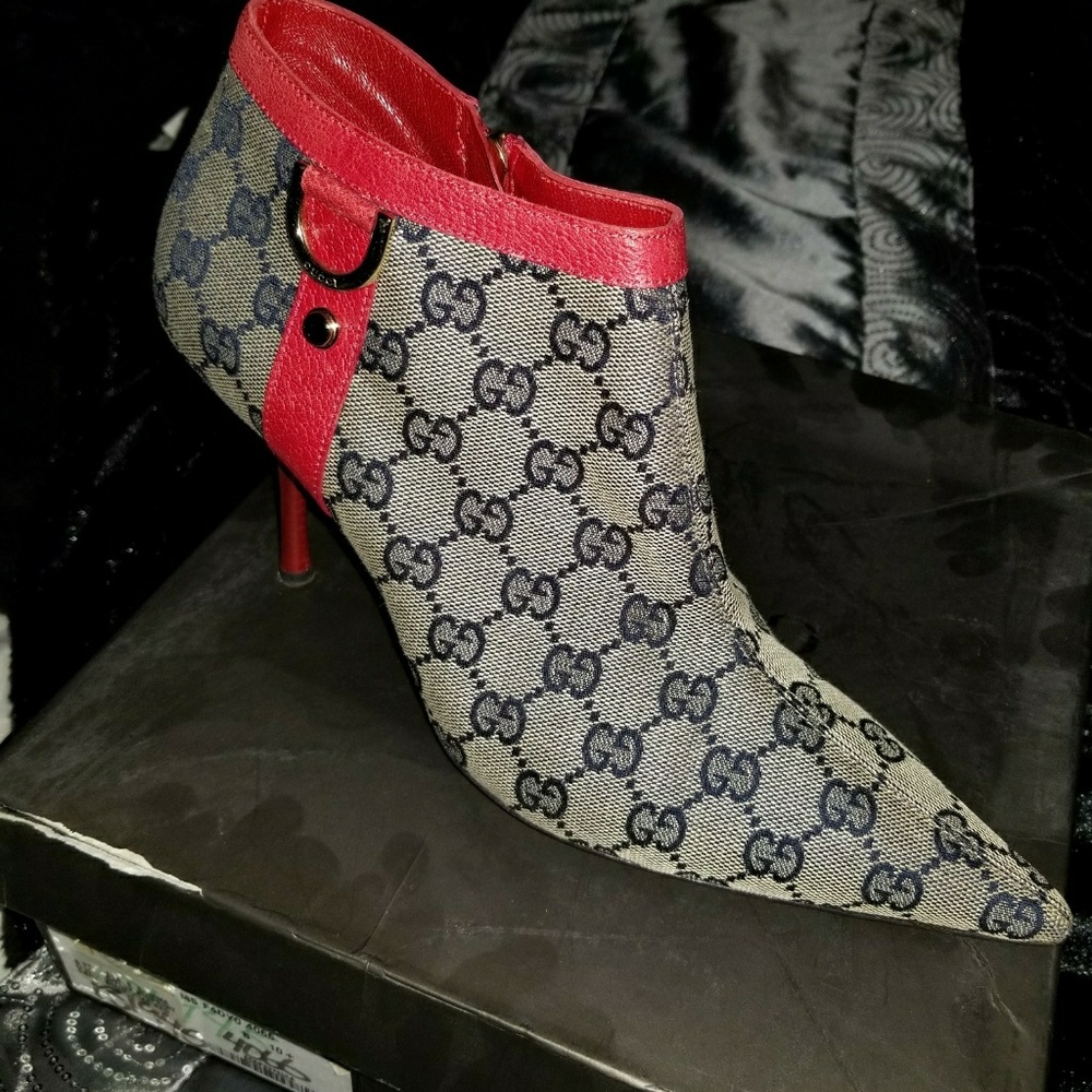Brand New logo Gucci booties